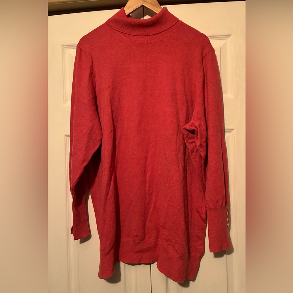 Pink turtleneck Sweater